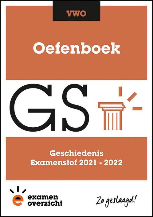 ExamenOverzicht - Oefenboek Geschiedenis VWO 9789493237414, Boeken, Schoolboeken, Zo goed als nieuw, Verzenden