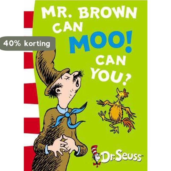 Mr. Brown Can Moo! Can You? 9780007169917 Dr. Seuss, Boeken, Taal | Engels, Gelezen, Verzenden