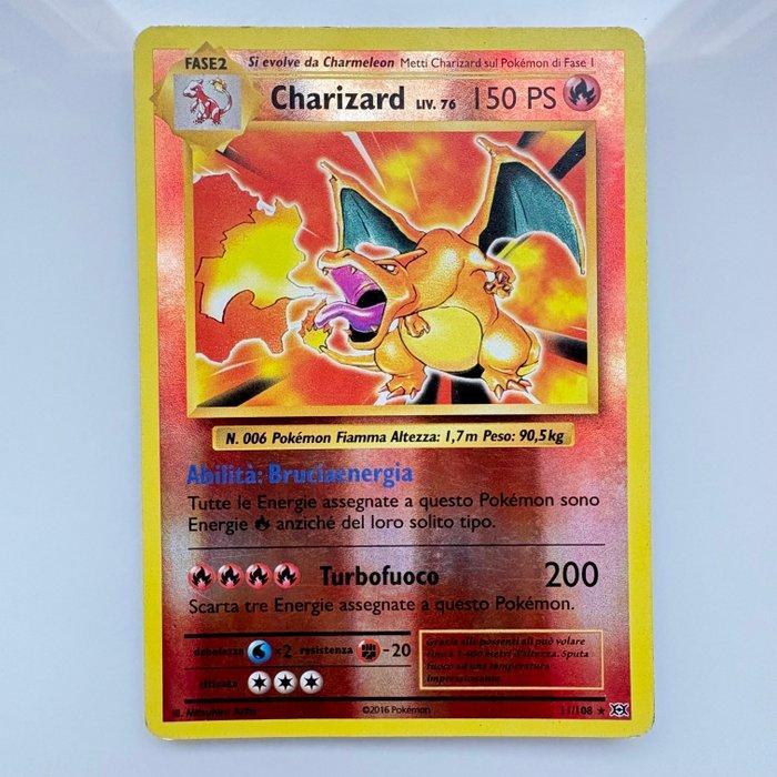 Pokémon Card - Charizard Reverse Holo (EVO11) - XY -, Hobby en Vrije tijd, Verzamelkaartspellen | Pokémon