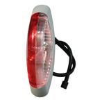 Aspöck Contourlamp Aspöck Flexipoint II rood / wit DC kabel, Auto diversen, Aanhangwagen-onderdelen, Ophalen of Verzenden, Nieuw
