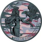 Duitsland. 5 Mark 2020 Germania, Caucasus Camouflage. 1 oz