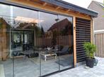 Montage compleet glazen schuifwanden € 350,- per paneel, Tuin en Terras, Overkappingen, Nieuw, Veranda