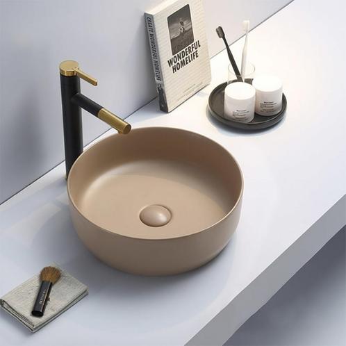 Waskom Sanilux Victoria Color Line Rond 39 cm Inclusief, Doe-het-zelf en Verbouw, Sanitair, Overige typen, Nieuw, Ophalen of Verzenden