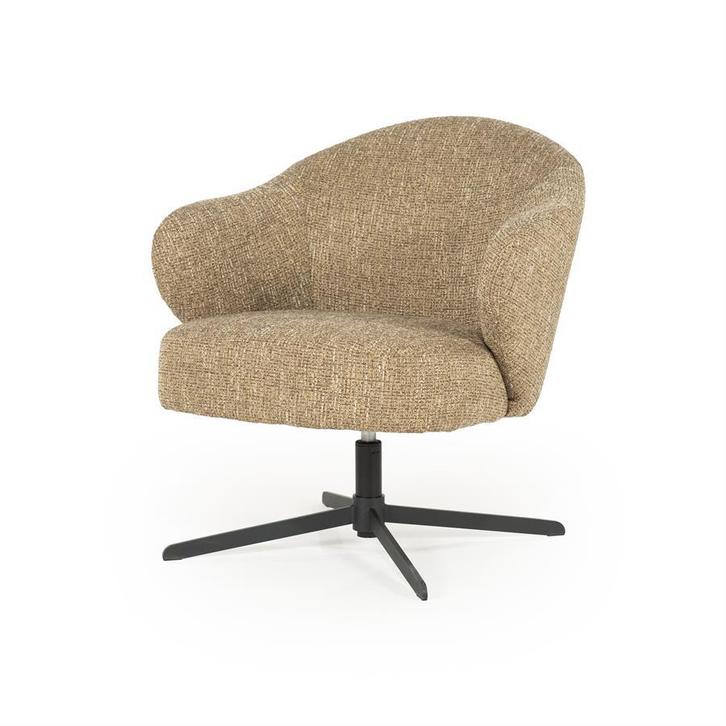 Fauteuil Connor - mosterd Donna, Huis en Inrichting, Stoelen, Nieuw, Ophalen of Verzenden