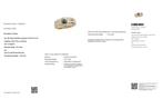 Ring - 18 karaat Geel goud - 1.22ct. tw. Saffier - Diamant -, Nieuw