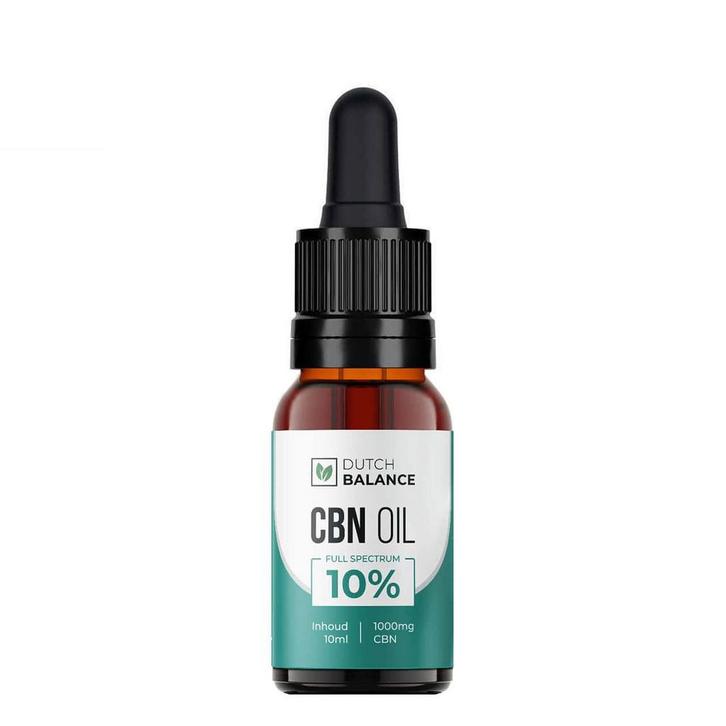 Dutch Balance CBN olie full spectrum 10% 10 ml 1000 mg CBN, Sport en Fitness, Gezondheidsproducten en Wellness, Nieuw, Verzenden