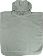 MamaLoes Beer Badstof Stone Green Kinder Badponcho ML010509, Kinderen en Baby's, Badjes en Verzorging, Verzenden, Nieuw