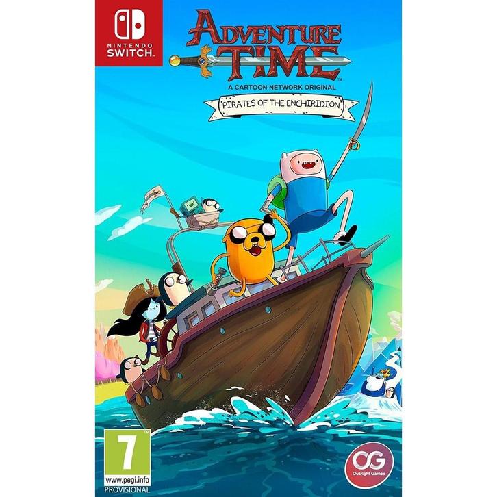 Switch Adventure Time: Pirates of the Enchiridion, Spelcomputers en Games, Spelcomputers | Nintendo Switch, Zo goed als nieuw