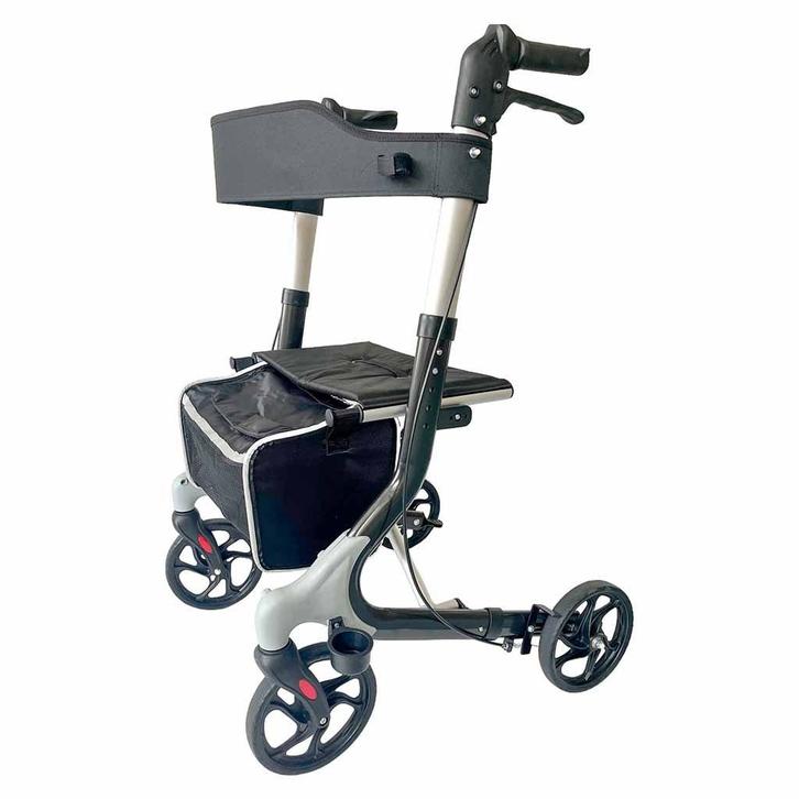 Lichtgewicht Rollator met NL2 Luxe tas (7,2 kg), Diversen, Braces, Nieuw, Ophalen of Verzenden