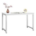 Bureau laptoptafel Herning 120x60x75 cm wit, Huis en Inrichting, Bureaus, Verzenden, Nieuw