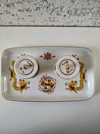 Meissen - Inktpot - Meissen Porcelain Yellow Ming Dragon, Antiek en Kunst