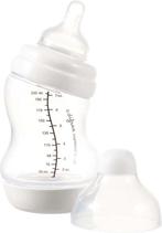 Difrax S-babyfles Wide 200 ml - Wit, Kinderen en Baby's, Babyvoeding en Toebehoren, Nieuw, Verzenden