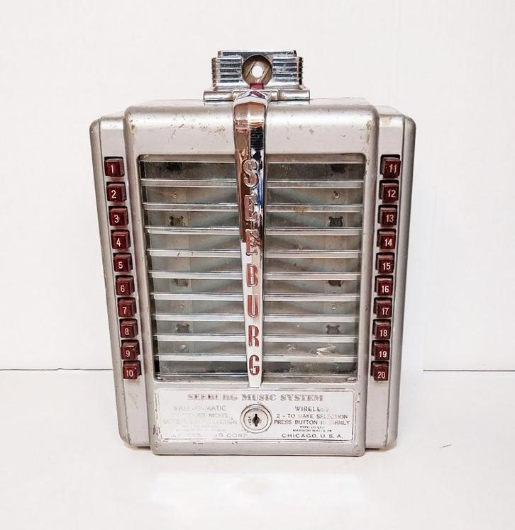 Seeburg W1-L56 Wallbox - 20 Select (1946-1948), Verzamelen, Automaten | Jukeboxen, Ophalen