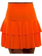 Neon rokje oranje, Verzenden, Nieuw, Feestartikel