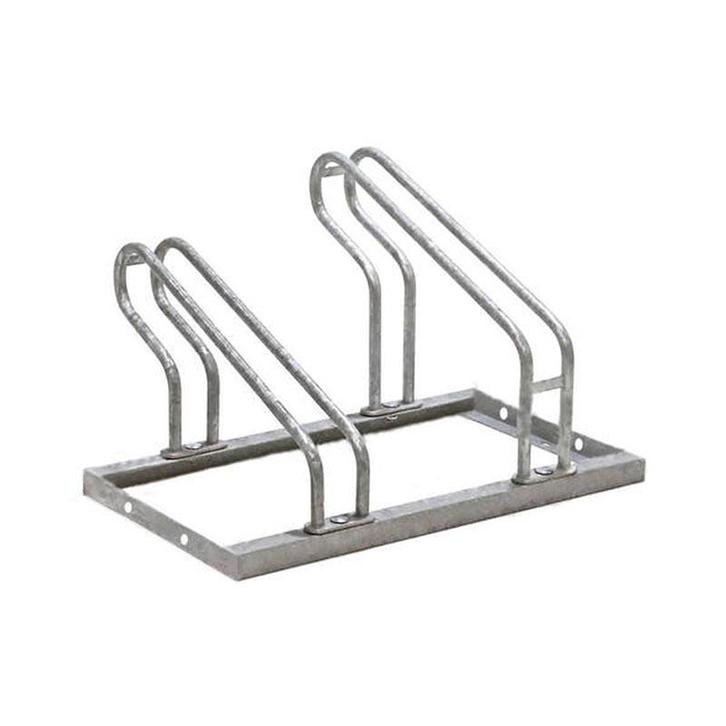 Fietsenrek 2 Fietsen Zilver - BRASQ, Fietsen en Brommers, Fietsaccessoires | Overige Fietsaccessoires