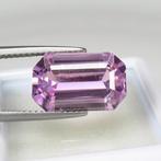 Roze, Paars Kunziet - 7.57 ct - nternational Colored, Nieuw