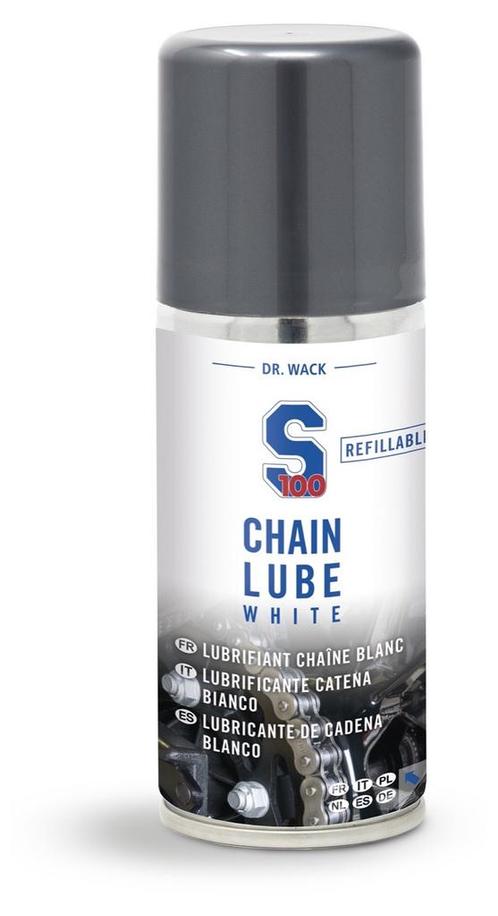 Witte kettingspray 2.0 100ml S100, Motoren, Kleding | Motorhelmen, Verzenden
