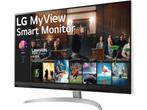 LG Smart Monitor 32SQ700S-W.AEU Wit, Computers en Software, Monitoren, Verzenden, Nieuw