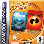 Game Boy 2 Games In 1: Finding Nemo & The Incredibles (In do, Verzenden, Zo goed als nieuw