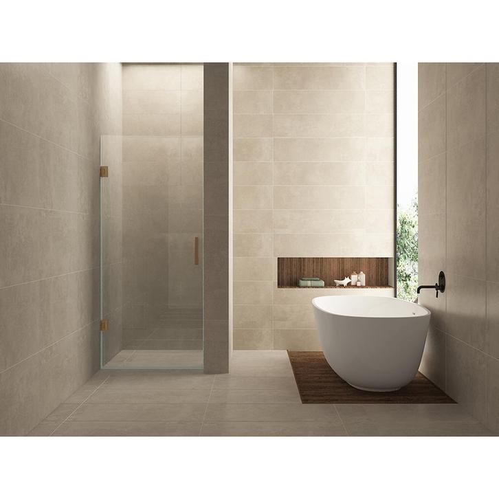 Wiesbaden Less Nisdeur - 800x2000x8mm - NANO - Helder, Doe-het-zelf en Verbouw, Sanitair, Nieuw, Glas, Ophalen of Verzenden