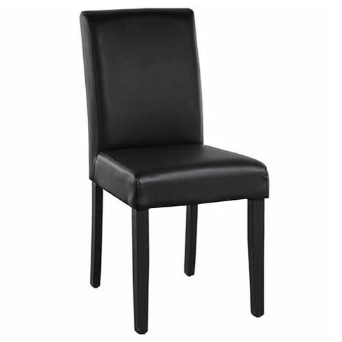 Stoel | MABEL | Kunstleer/Hout | Black | Wengé Poten |, Zakelijke goederen, Horeca | Keukenapparatuur, Nieuw in verpakking, Verzenden