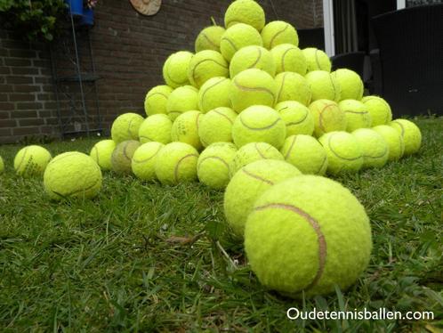 (veel) Gebruikte tennisballen voor de hond of decoratie, Sport en Fitness, Tennis, Ballen, Zo goed als nieuw, Dunlop, Ophalen of Verzenden