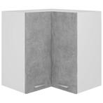 VidaXL wastafel onderkast, 80 x 46 x 82 cm, betongrijs hout, Ophalen, Nieuw