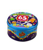 Snoeptrommel 65 Jaar 14cm, Verzenden, Nieuw