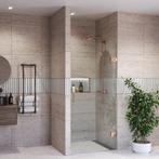 Douchedeur BWS Portos Profielloos Geborsteld Brons 70x200 cm, Doe-het-zelf en Verbouw, Sanitair, Ophalen of Verzenden, Nieuw, Douche