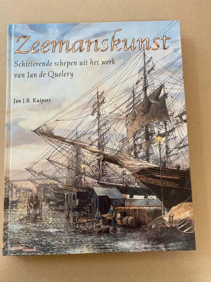 Zeemanskunst - Historie + werken Jan de Quelery, Boeken, Kunst en Cultuur | Beeldend, Zo goed als nieuw, Schilder- en Tekenkunst