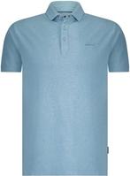 State of Art Poloshirt Piqué Melange Lichtblauw maat S Heren, Kleding | Heren, Polo's, Verzenden, Nieuw, Maat 46 (S) of kleiner