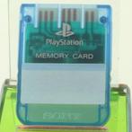 Memory Card Playstation 1 Blauw, Spelcomputers en Games, Spelcomputers | Overige, Ophalen of Verzenden, Nieuw
