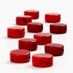 Steen kralen, 12 mm, rood, 1 slag - c.a. 30 stuks, Kinderen en Baby's, Speelgoed | Overig, Verzenden, Nieuw