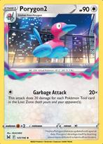 Porygon2 141/196 Reverse Holo lost Origin, Ophalen of Verzenden, Nieuw, Losse kaart, Foil