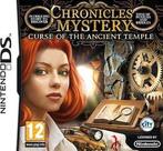 Chronicles of Mystery de Vloek van de Oude Tempel (DS Games), Ophalen of Verzenden, Zo goed als nieuw