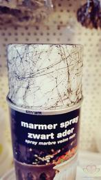 Verfspray MARMER LOOK 200 ML ZWART ADER Bloemen marmer spray, Hobby en Vrije tijd, Nieuw, Ophalen of Verzenden