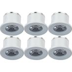 Voordeelpak LED Veranda Spot Verlichting 6 Pack - Velvalux -, Huis en Inrichting, Lampen | Spots, Metaal of Aluminium, Nieuw, Ophalen of Verzenden