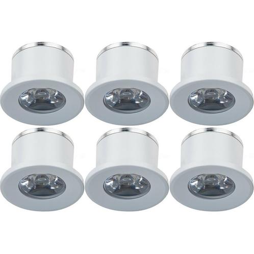 Voordeelpak LED Veranda Spot Verlichting 6 Pack - Velvalux -, Huis en Inrichting, Lampen | Spots, Plafondspot of Wandspot, Nieuw