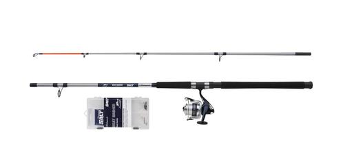 Shakespeare SALT Zeevis Boot Basher Combo 2.40m, Watersport en Boten, Hengelsport | Algemeen, Nieuw, Verzenden