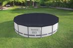Bestway zwembad cover 305 cm – Zwart PVC afdekzeil – The, Ophalen of Verzenden, Nieuw