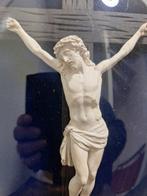 Victoriaans Crucifix - Lindehout - 1850-1900 - Meerschuim, Antiek en Kunst