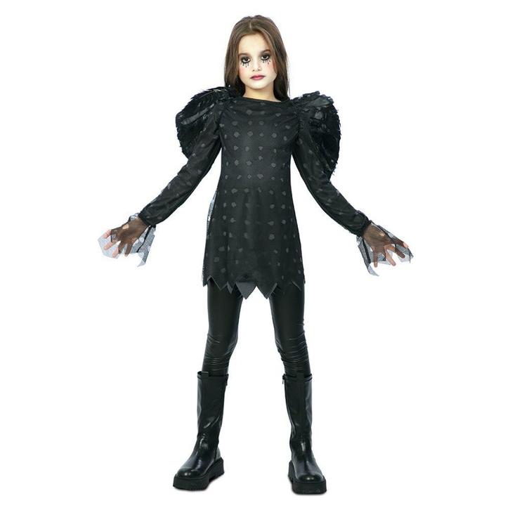 Zwarte engel kostuum, Hobby en Vrije tijd, Feestartikelen, Feestartikel, Nieuw, Verzenden