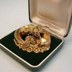 Zonder Minimumprijs - Broche Verguld, Zilver Parel -