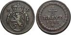 1/2 Kreuzer 1788 Pfalz-birkenfeld-zweibruecken Karl Augus..., Postzegels en Munten, Munten | Europa | Niet-Euromunten, Verzenden