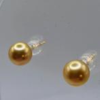 Zonder minimumprijs - Oorbellen - 18 karaat Geel goud Parel, Nieuw