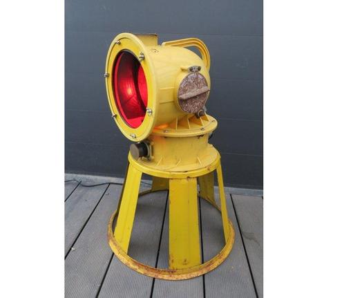 Staande lamp - Aluminium, Glas, Plastic, Staal - Een, Antiek en Kunst, Antiek | Wandborden en Tegels