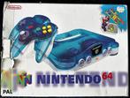 Nintendo 64 Console Clear Blue + Super Mario 64 Boxed, Verzenden, Nieuw