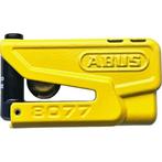 Abus 8077 2.0 ALARM Motorslot schijfremslot  GEEL   ART4, Ophalen of Verzenden, Nieuw