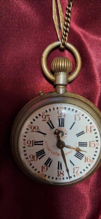 Roskopf - Vve Ch.-Léon Schmid & C°. 50 - 106733 - 1900-1949, Sieraden, Tassen en Uiterlijk, Horloges | Heren