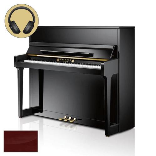 Wilhelm Schimmel W 118T TwinTone MP messing silent piano, Muziek en Instrumenten, Piano's